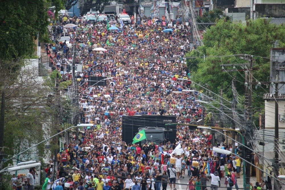 Marcha Para Jesus Re Ne Multid O Em Manaus Manaustime