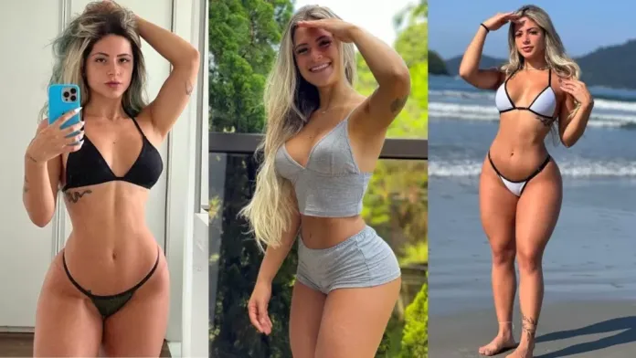 Fenômeno do TikTok Nathalia Valente esbanja sensualidade veja Manaustime