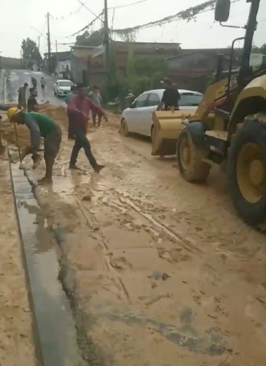 Chuva Forte Causa Estrago E Destrui O Em Manaus Veja V Deo Manaustime