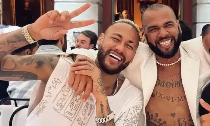 Neymar e Daniel Alves