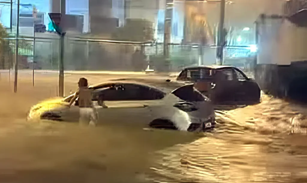 Chuvas no rio