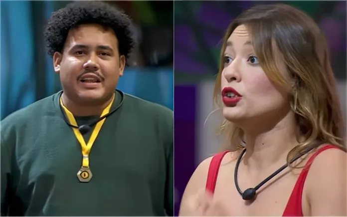 Beatriz surta no bbb24