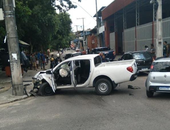 acidente na zona norte