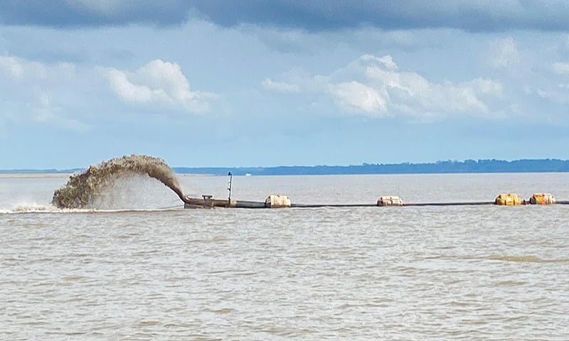 Dragagem do Rio Amazonas