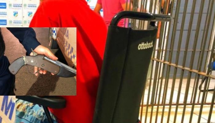 porte ilegal de arma de fogo.