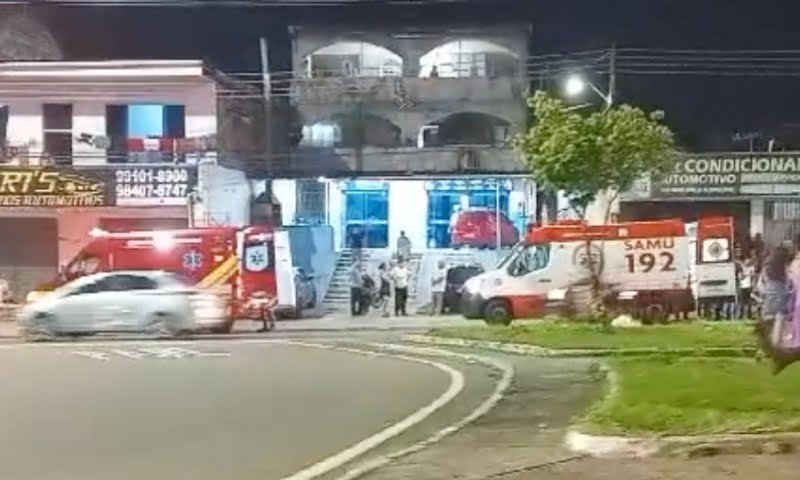 Colisão entre motos