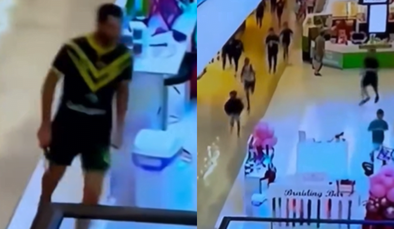 Ataque a faca em shopping