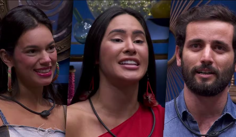 Isabelle, Alane e Matteus