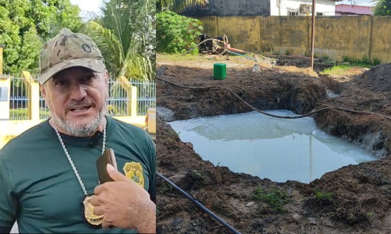 construção de poço