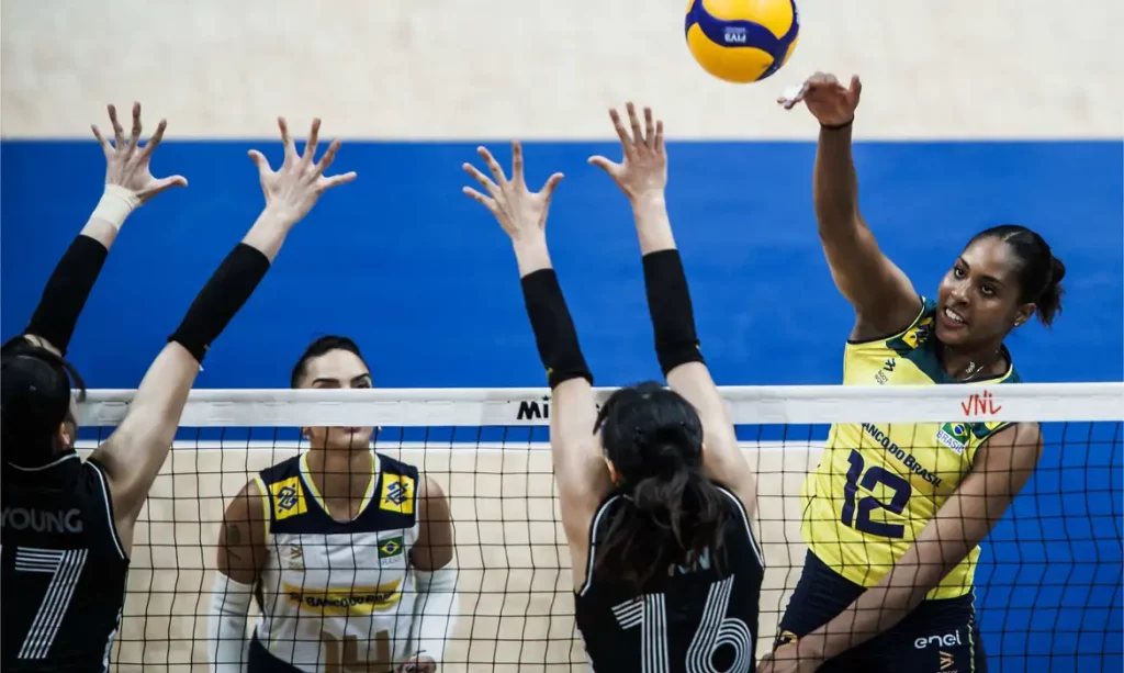 Brasil derrota Coreia do Sul
