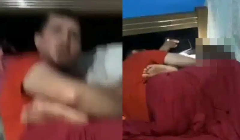 Mãe flagra