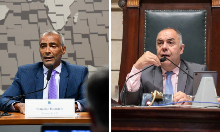 Romário e Marcos Braz foram citados em delação premiada