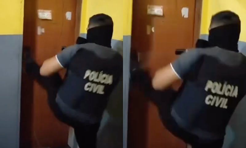 preso em flagrante