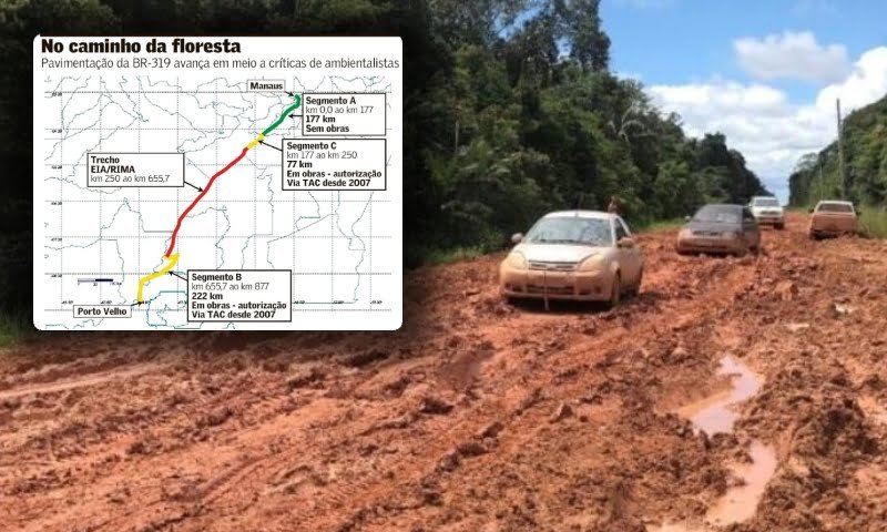 BR-319 no Amazonas