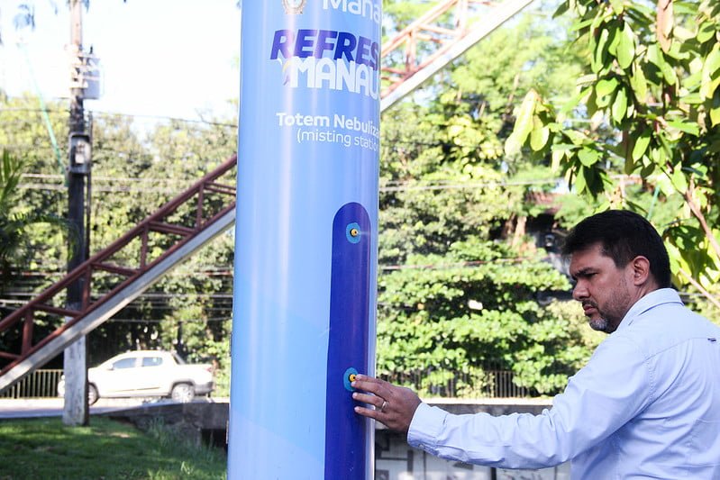 totens nebulizadores de água
