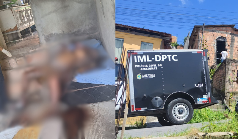 corda amarrada no pescoço