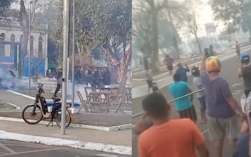 Polícia troca tiros
