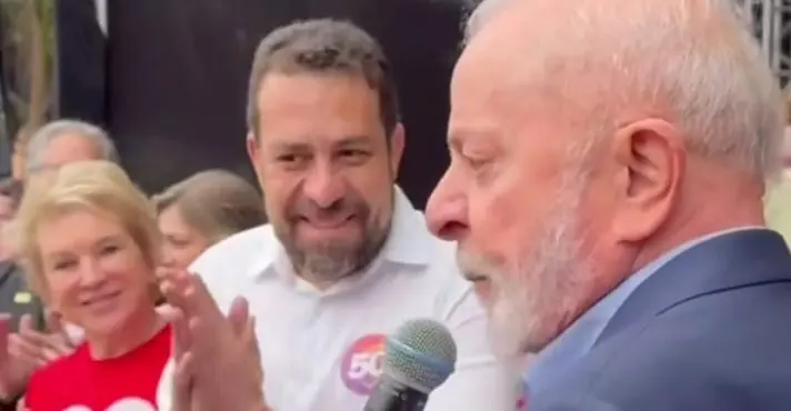Boulos com Lula