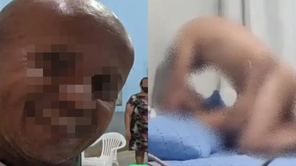 Pastor flagrado com outro homem