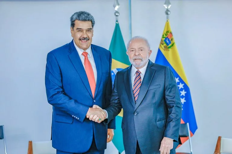 Nicolás Maduro e Lula. – Foto: Ricardo Stuckert/PR
