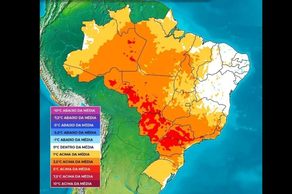 Foto: Reprodução/Climatempo