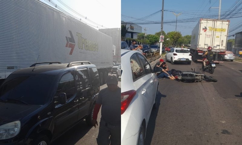 Acidente com carreta