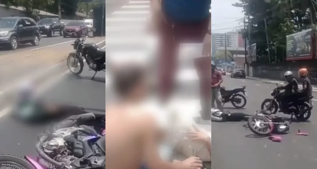 atropelados por moto