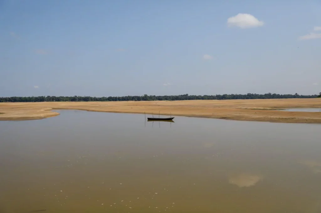 seca dos rios no Amazonas