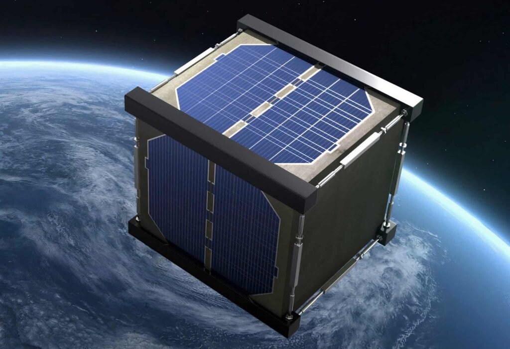 satélite de madeira