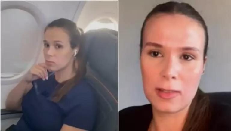 polêmica no avião