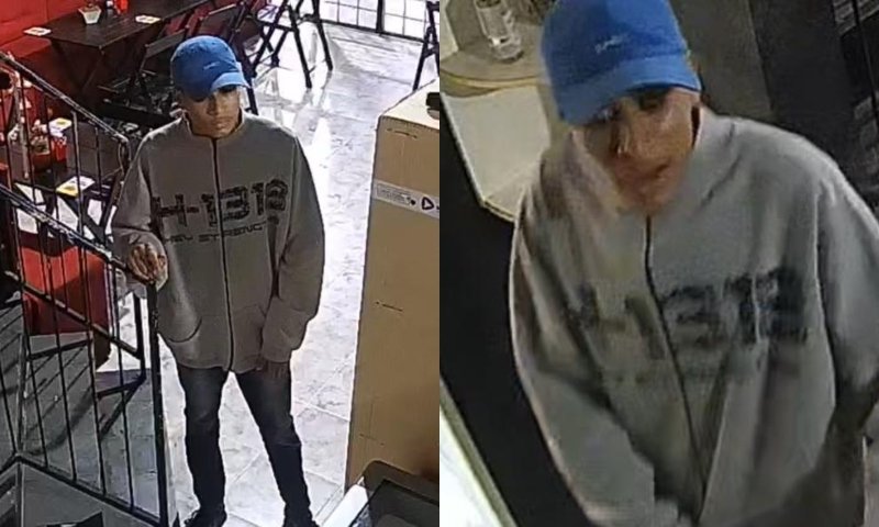 Bandido disfarçado de cliente faz arrastão no Oriental Sushi, em Manaus; veja vídeo