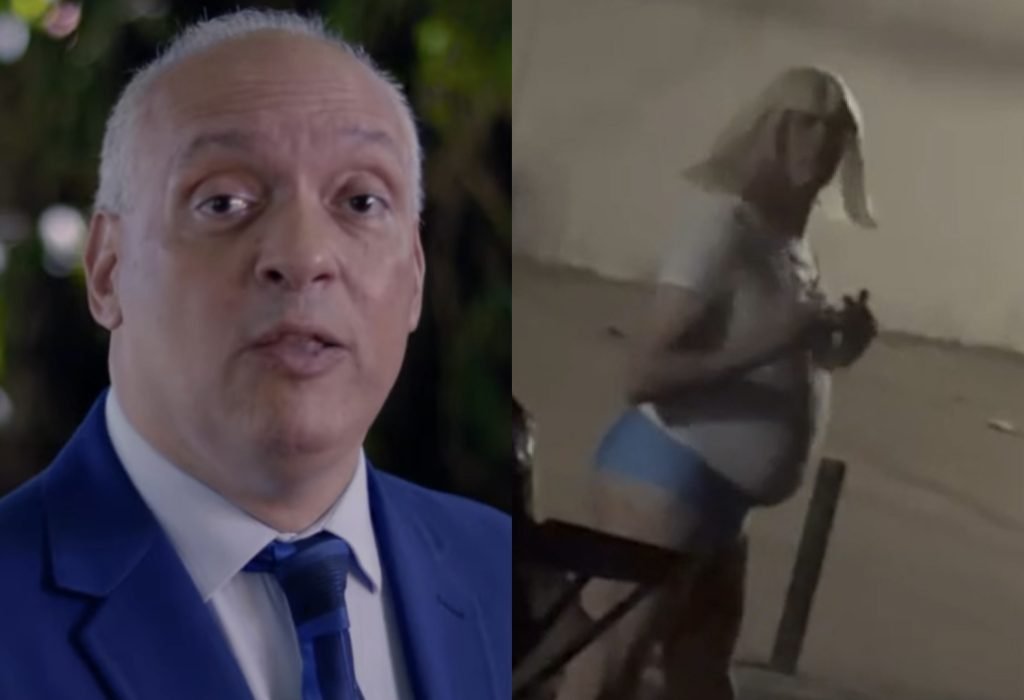 evangélico que viralizou após ser flagrado de peruca e calcinha
