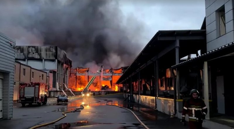 Ataque aéreo russo em Kiev