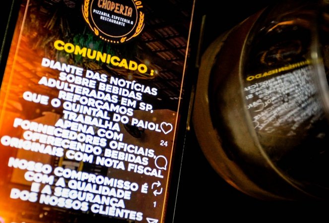 suspeito de metanol explicar origem