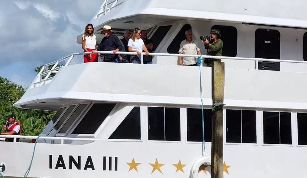 Barco que hospeda Lula na COP30 já foi alvo de polêmicas no Amazonas -  Manaustime